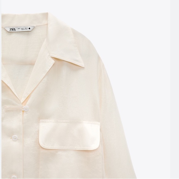 Zara Flowy Blouse - Picture 3 of 7